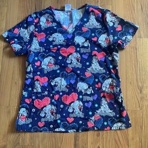 Disney Eeyore Scrub Size M